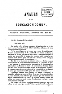 Anales de la Educación Común - Juana Manso
